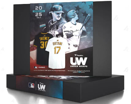 2025 Fanatics Under Wraps MLB Baseball Jersey Hobby Box